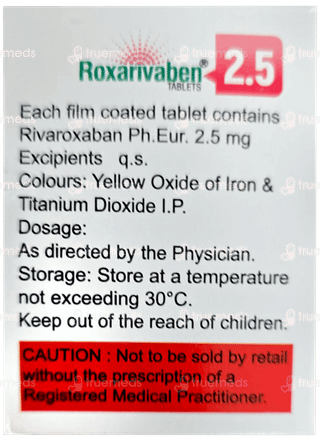 Roxarivaben 2.5 Tablet 15
